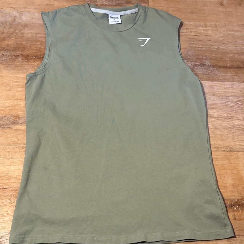 Gymshark Olive Green Tank Top